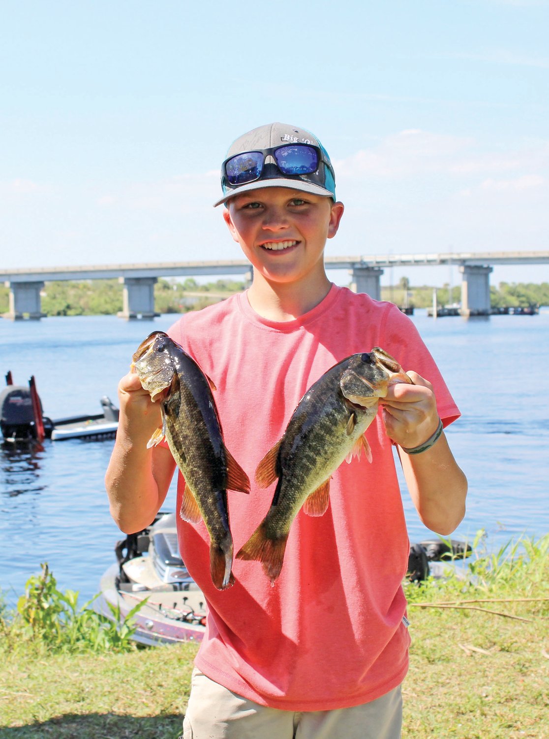 Second place winner in the 9-13 age group was  Raylon Ferrell with 5.43 pounds